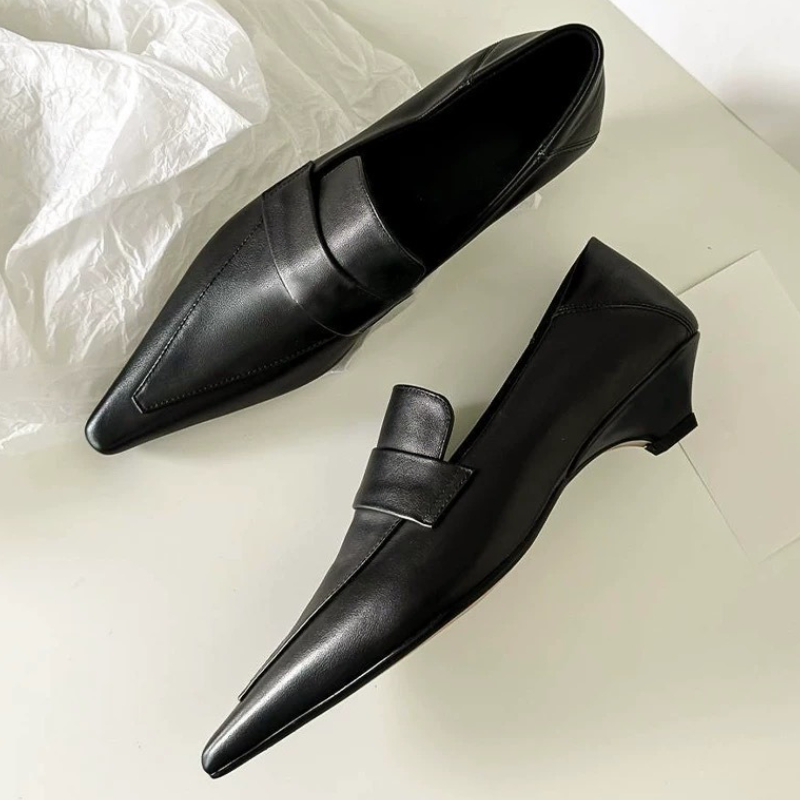 Women'S Shoes Kitten Heels - Spitz Pumpen Elegante Frauen Schuhe Mode