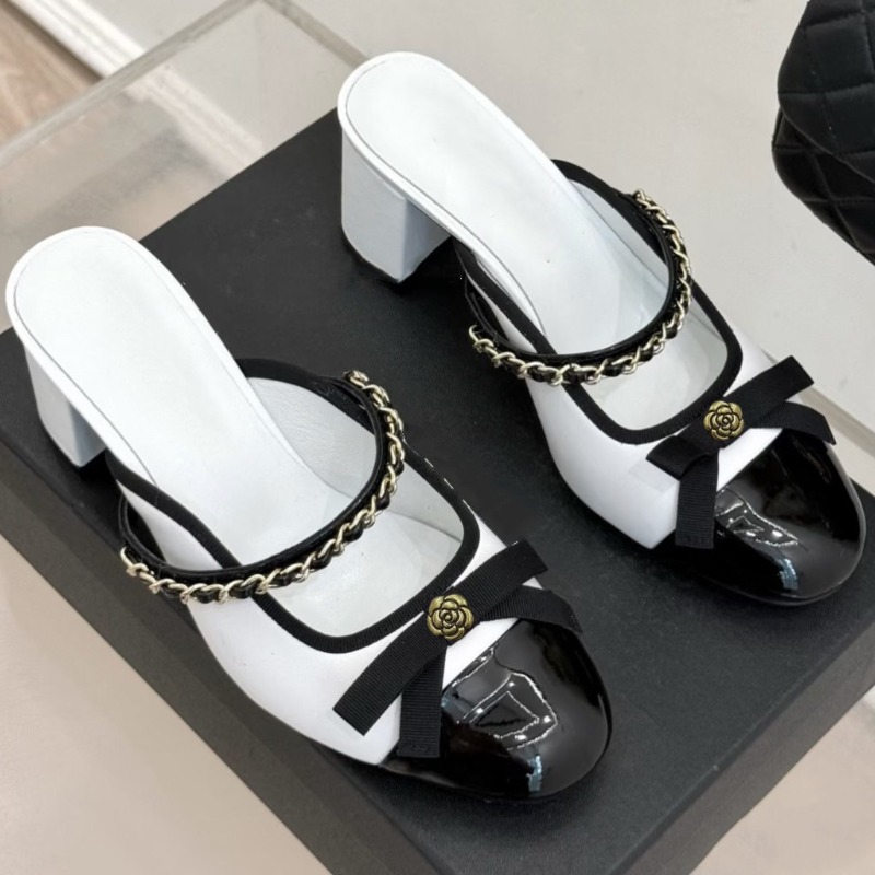 Women Shoes Luxury Brand - Damen Mary Jane Schuhe Luxusmarke Mule