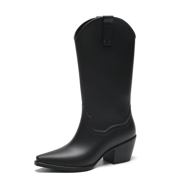 Women'S Shoes Neuropathy - Lange Regens tiefel Damenmode High Heel