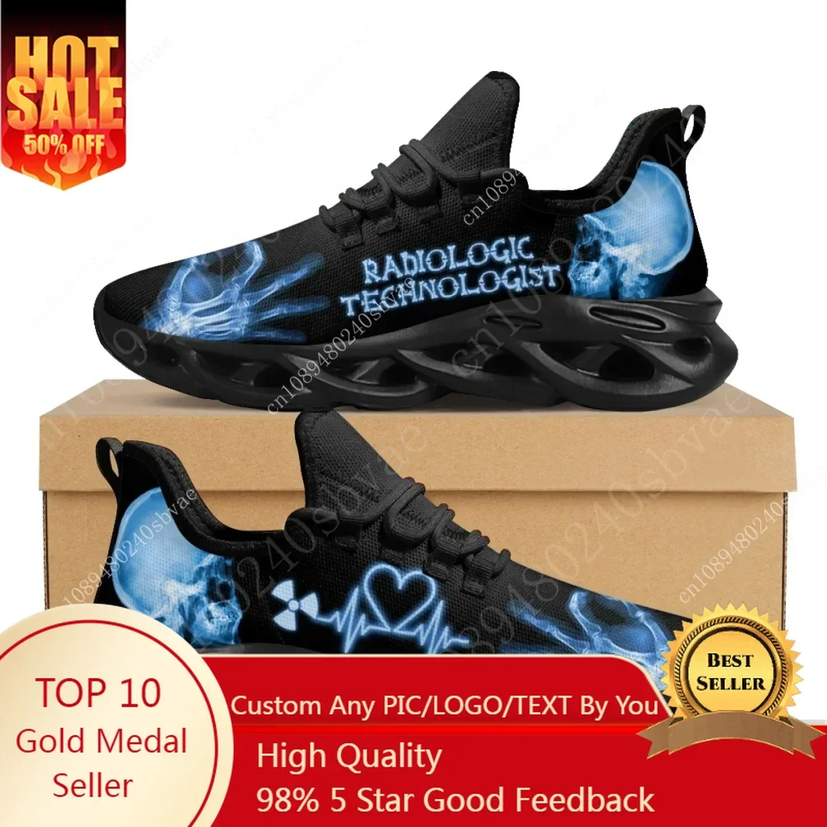 Women'S Shoes Casual Sneakers - Radiologische Technologe-Sneaker für Herren und Damen,