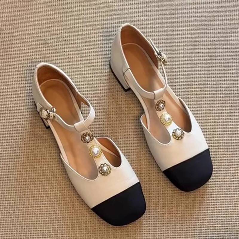 Women Shoes Sandals - Frauen Karree Mit Hohen Absätzen Sandalen