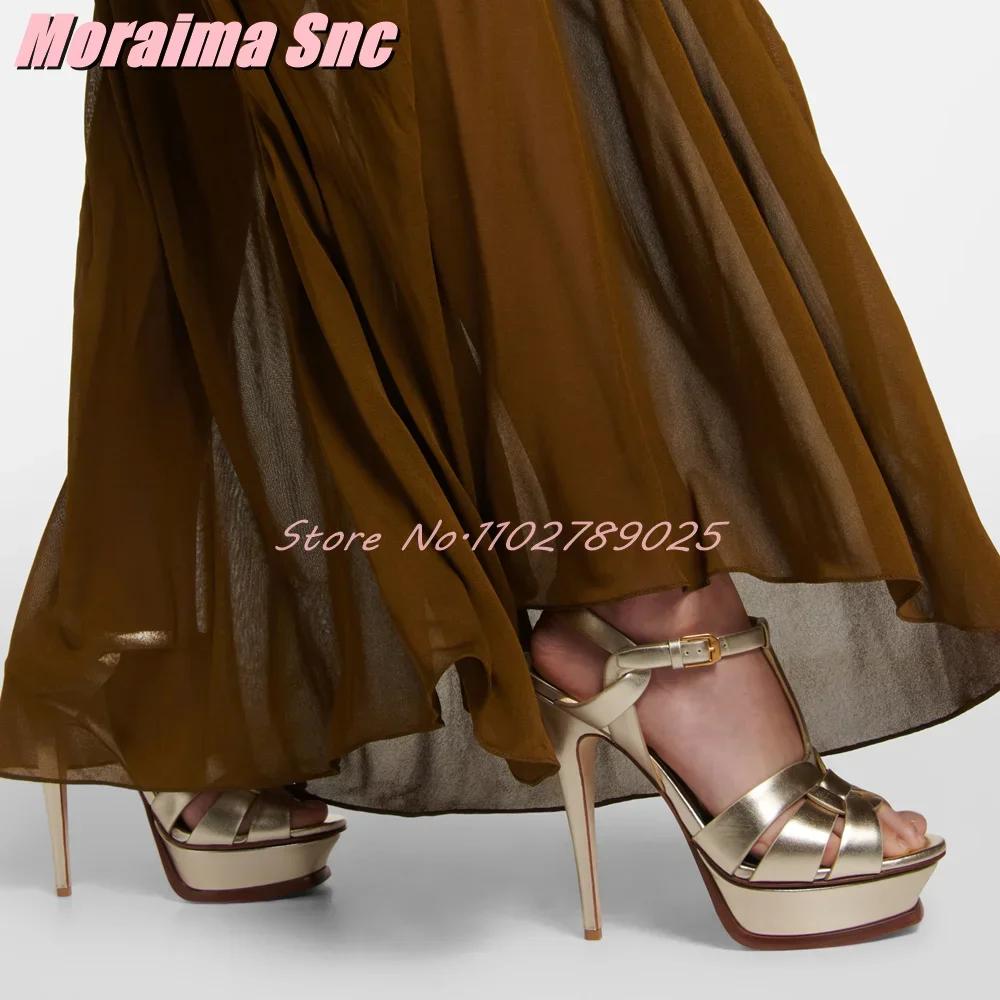 Plattform Taille T-Riemen Karr – Wide Fit Heels Bewertung und Preis