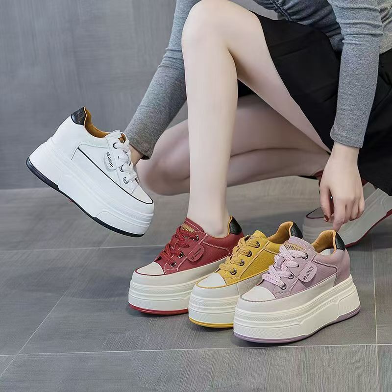 9 cm Hohe Damen-Keilsneaker 20 – Women'S Shoes Casual Sneakers Bewertung und Preis
