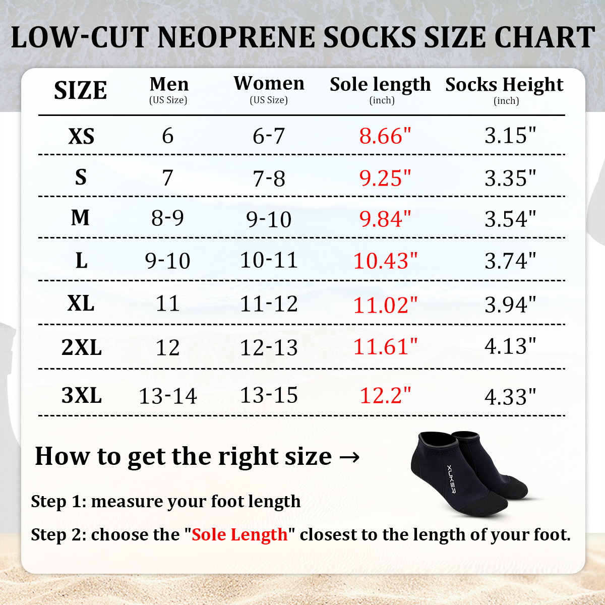 Männer Frauen 3mm Neopren Sock – Women'S Shoes Neuropathy Bewertung und Preis