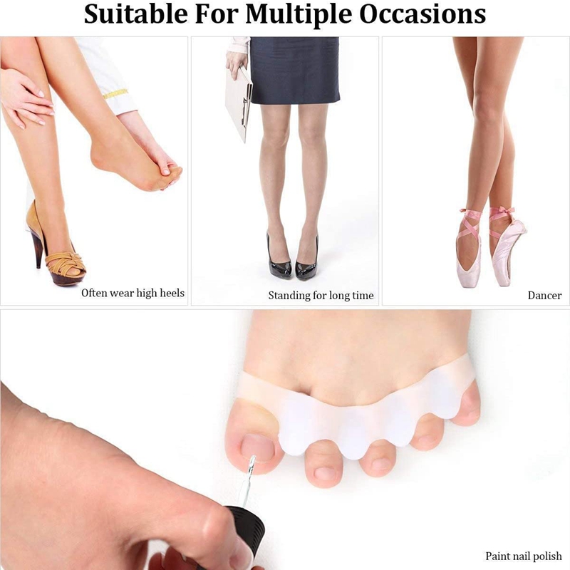 1 Paar Silikon-Zehentrenner fü – Women'S Shoes With Bunions Bewertung und Preis