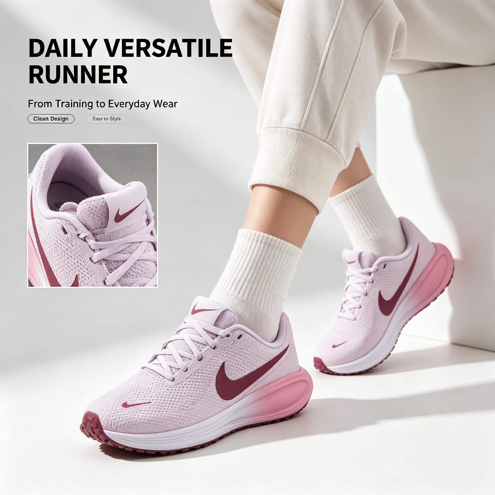 Nike Damen-Laufschuhe in Rosa, – Women Shoes Running Nike Bewertung und Preis