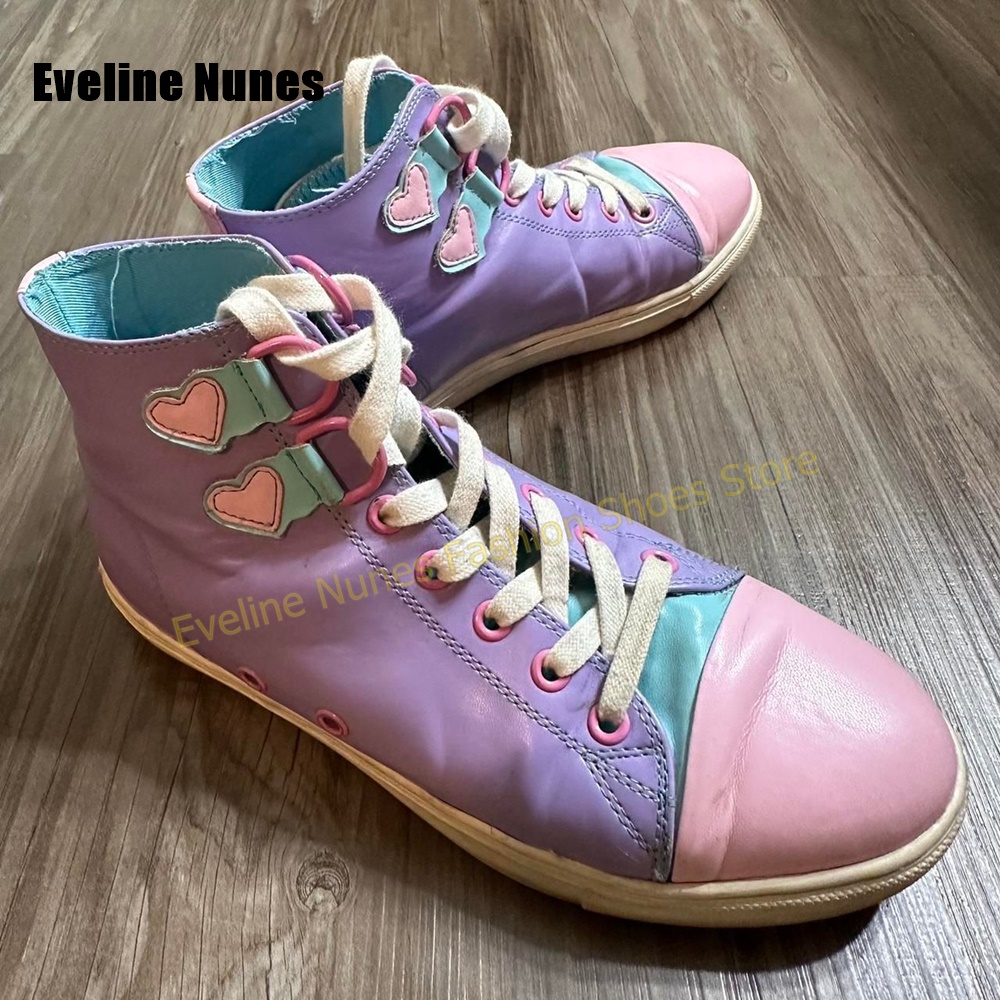 Y2K Mädchen Süße High-Top Snea – Women'S Shoes Casual Sneakers Bewertung und Preis