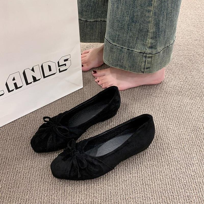Damen-Ballerinas aus Wildleder – Ballet Flat Women Bewertung und Preis