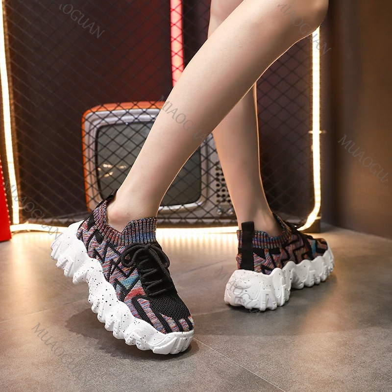 Damen Chunky Sneakers Atmungsa – Women'S Shoes Running Sports Bewertung und Preis