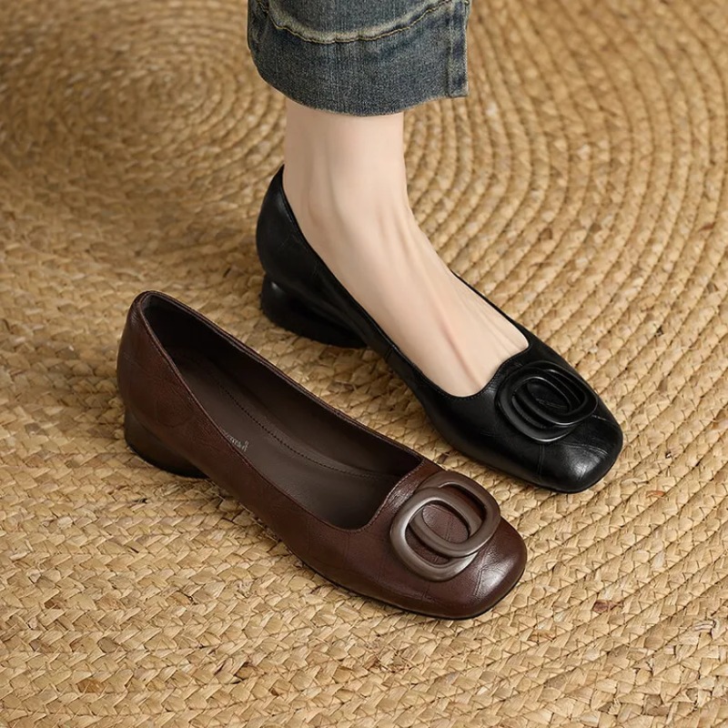 Französischer Stil Damenschuhe – Slingback Pumps Women Bewertung und Preis