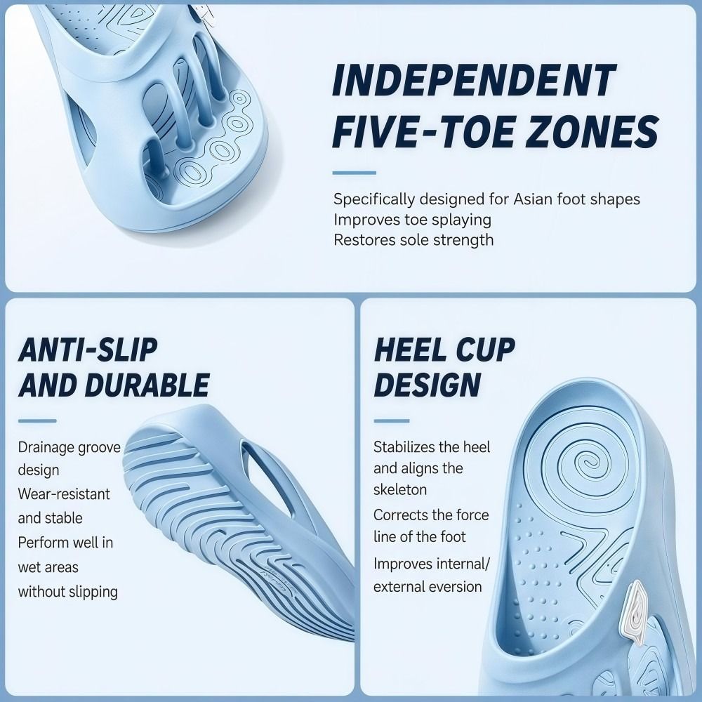 EVA Fünf-Zehen-Sandalen, rutsc – Women'S Shoes With Bunions Bewertung und Preis