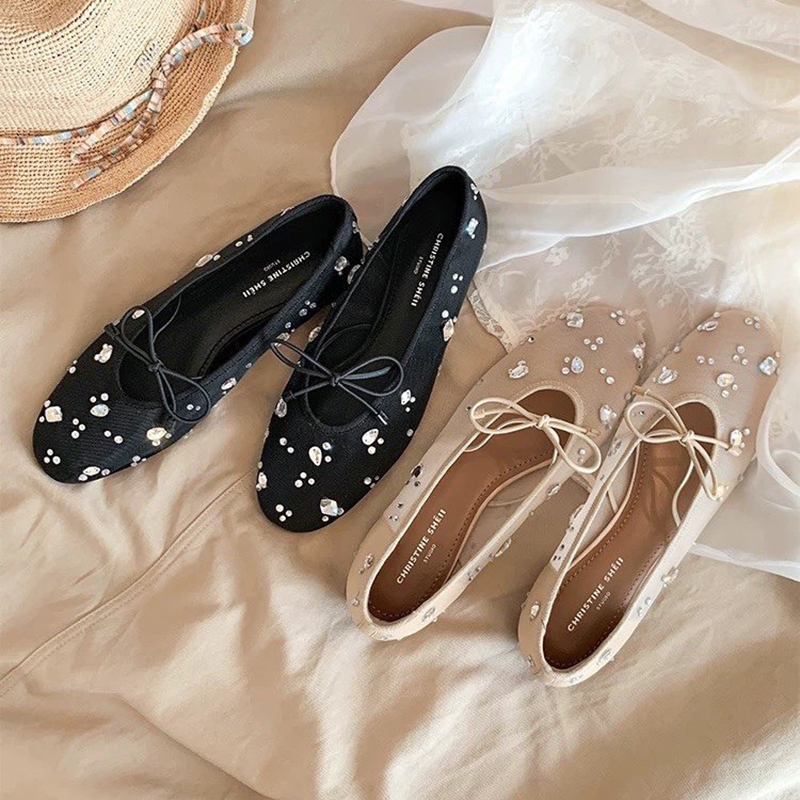 Elegante Damen-Ballerinas mit  – Ballet Flat Women Bewertung und Preis