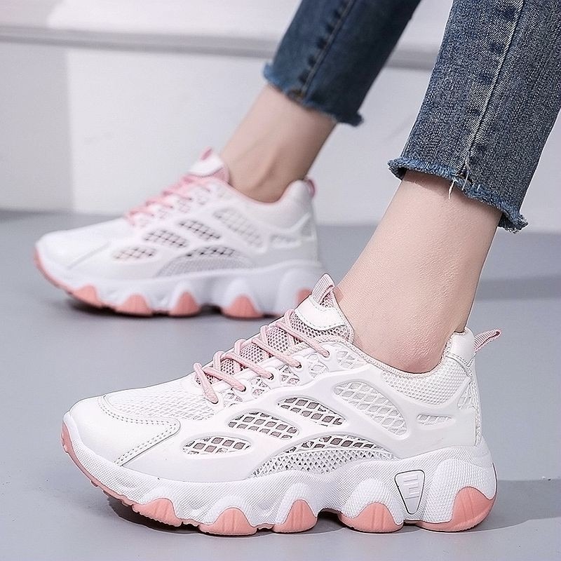 Atmungsaktive Mesh Chunky Turn – Women'S Shoes Running Sports Bewertung und Preis