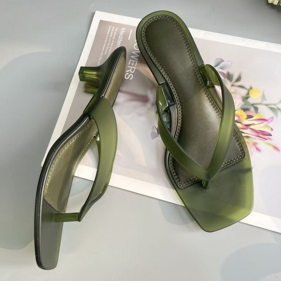 Koreanische Olivgrüne PVC-Zehe – Women'S Shoes Kitten Heels Bewertung und Preis