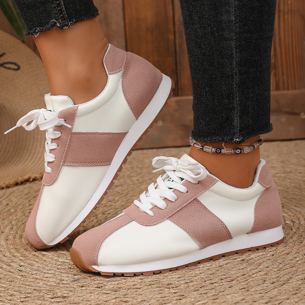 Damen Color-Block-Sneaker mit  – Women'S Shoes Casual Sneakers Bewertung und Preis