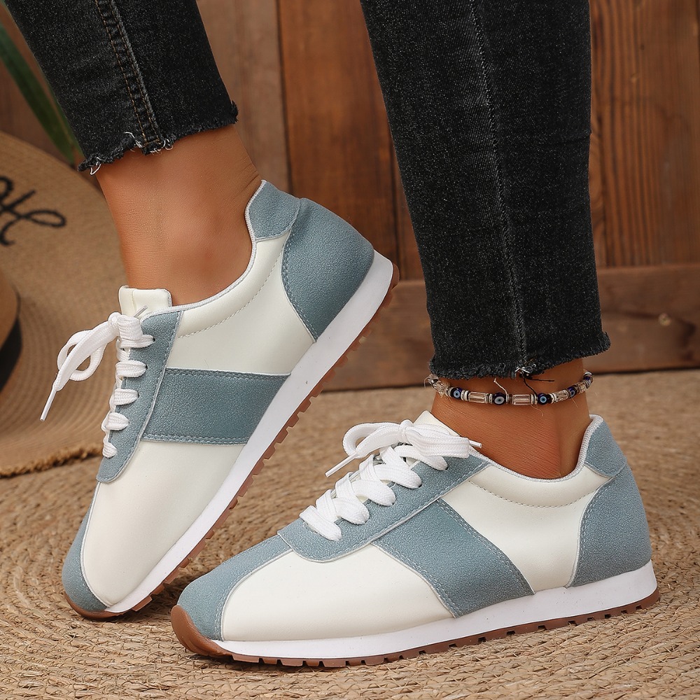 Damen Color-Block-Sneaker mit  – Women'S Shoes Casual Sneakers Bewertung und Preis