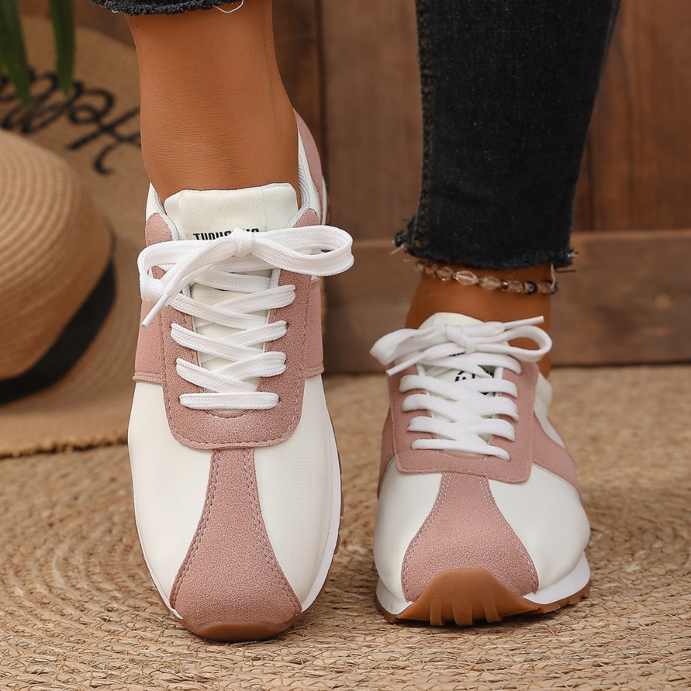 Damen Color-Block-Sneaker mit  – Women'S Shoes Casual Sneakers Bewertung und Preis