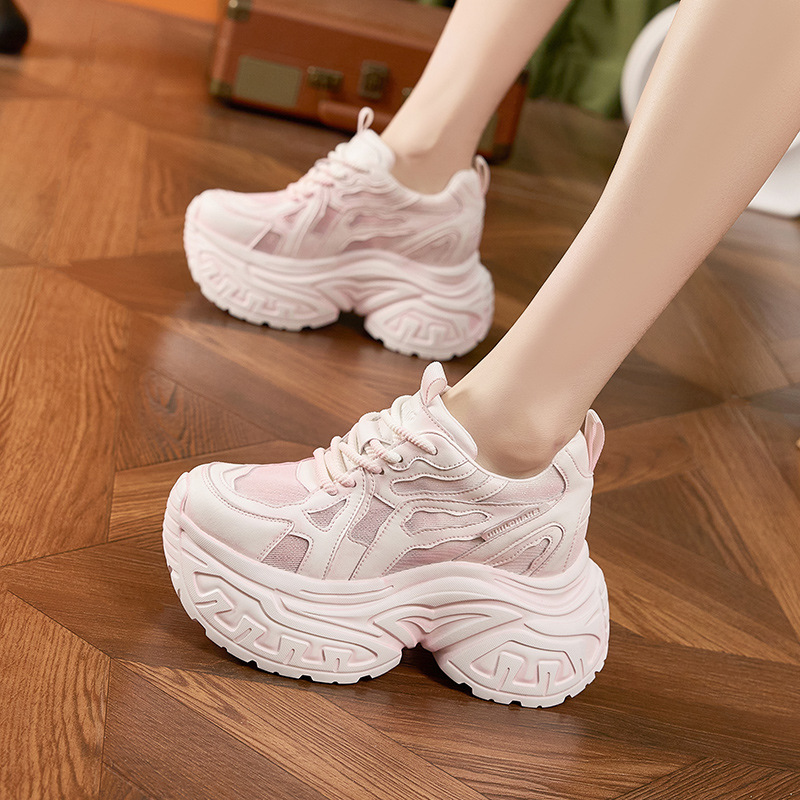 Damen Mode Chunky Plateau-Snea – Women'S Shoes Casual Sneakers Bewertung und Preis