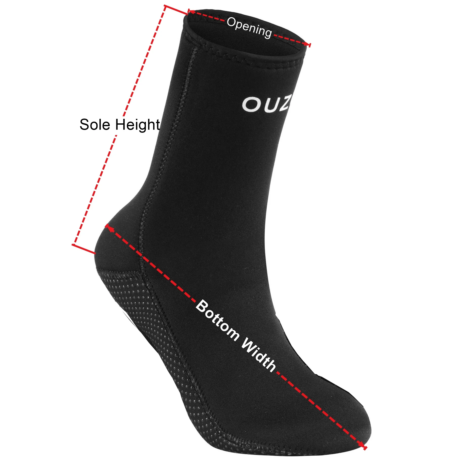Neopren 3mm/5mm Tauchsocken ru – Women'S Shoes Neuropathy Bewertung und Preis