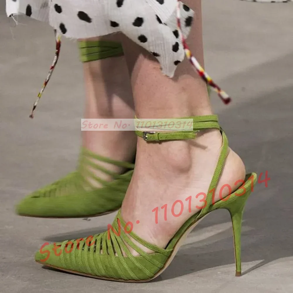 Grüne vegane Wildleder Riemche – Women'S Shoes Vegan Bewertung und Preis