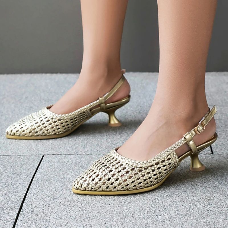 Sommer-Schuhe Sandalen für Dam – Women'S Shoes Kitten Heels Bewertung und Preis
